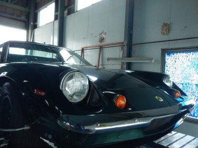 ロータスヨーロッパアライメント調整！(LOTUS EUROPA)