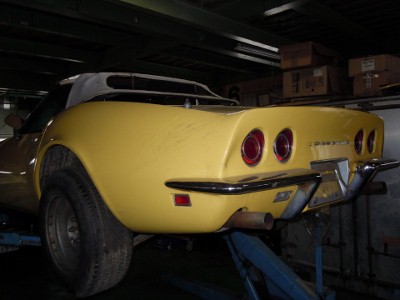 ’６８ C3コルベットラジエターホース交換！