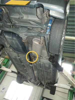 スズキラパンのマフラー交換！