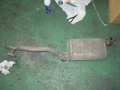 スズキラパンのマフラー交換！