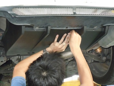 HONDA S2000 ディフェーザー取り付け！