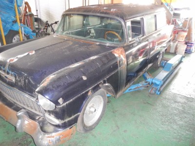 シボレー１９５５BelAir４DoorWagon！