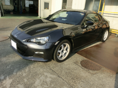 BRZのサスペンション交換