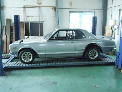 ハコスカの タイロッドエンドブーツ交換！